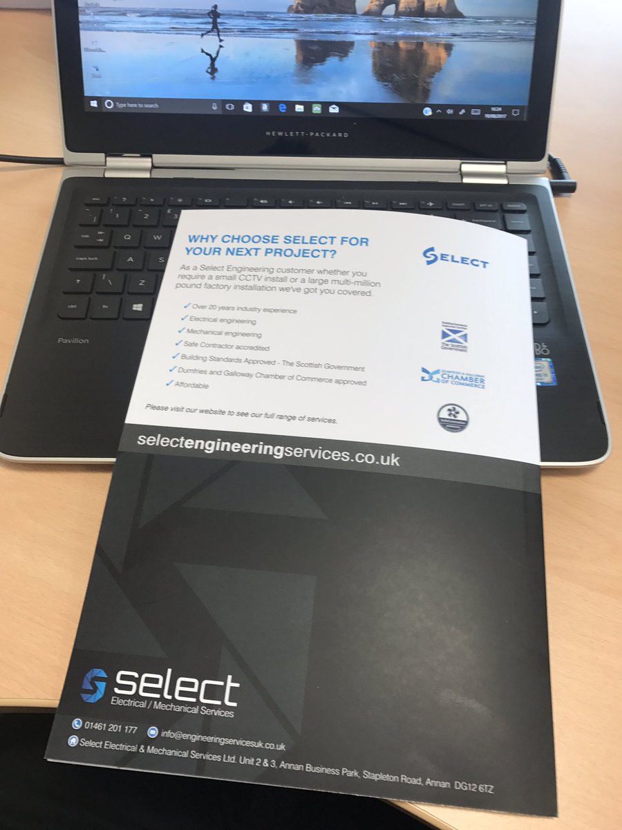 SELECTEM's tweet image. Just published, our new sales brochure and service/product data sheets. Contact SELECT if you would like a copy
#aimhigh