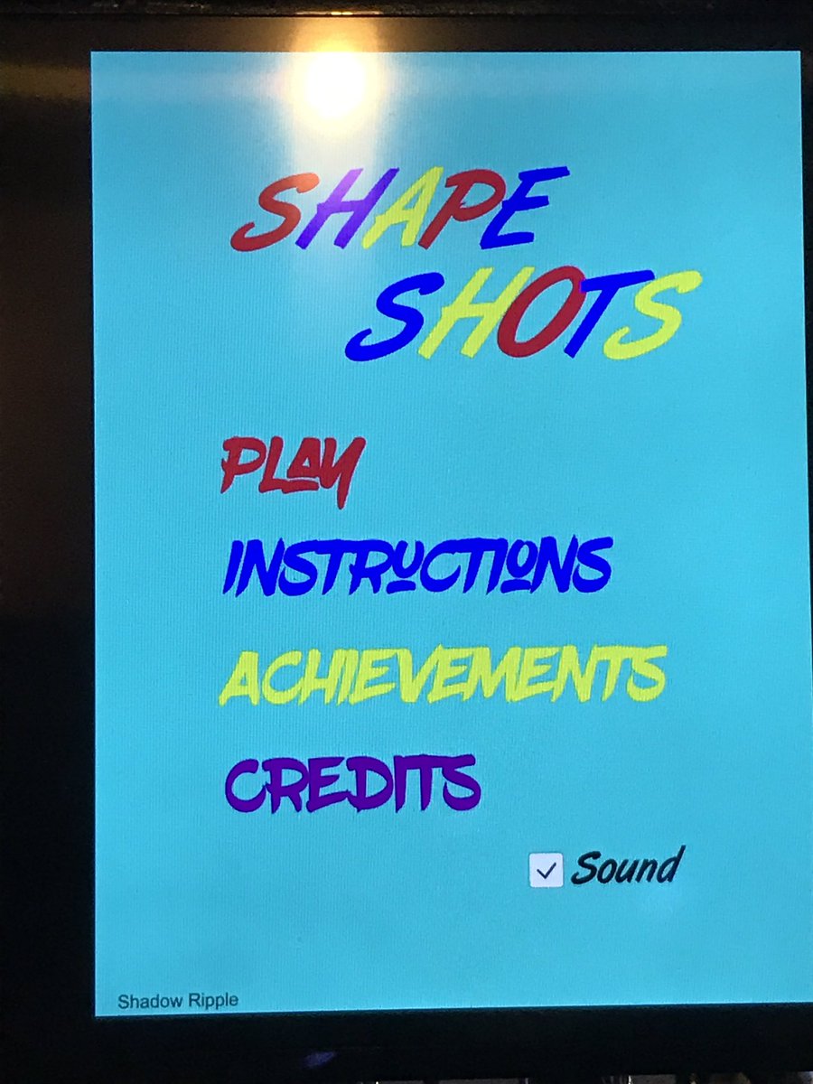 pixelrater's tweet photo. @ShadowRipple just got to play #Shapeshots again! Awesome to see indie devs with unique ideas featured here at #PlayNYC! https://t.co/bZYqDVld9g
