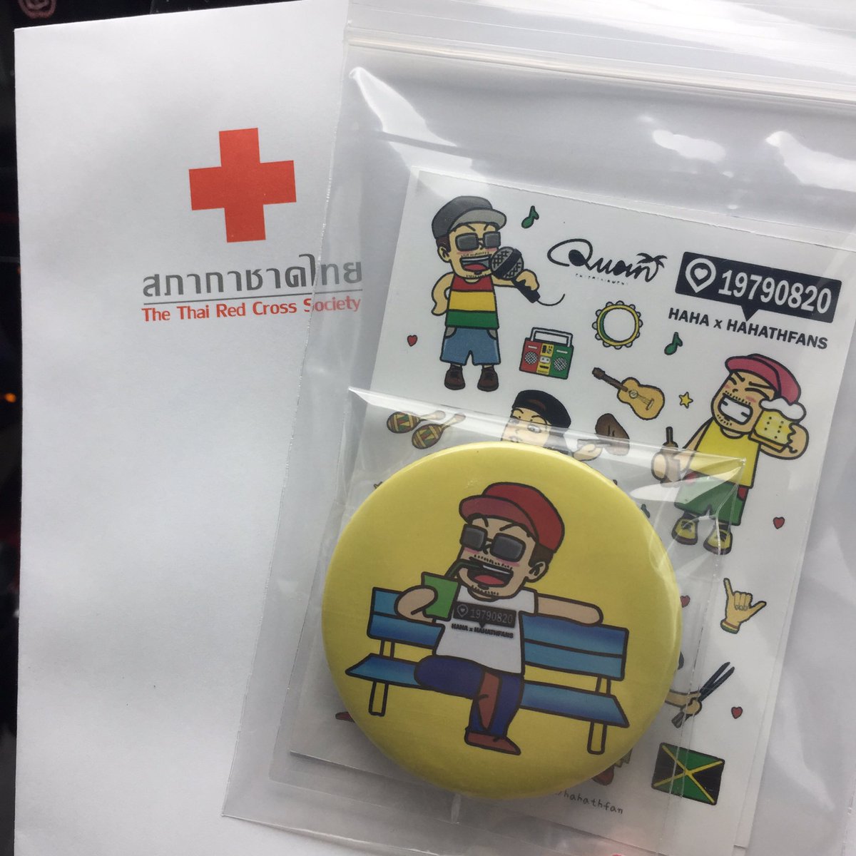 hahathfan's tweet image. [*] Happy birthday @Quanninomarley 🎁💕 Thai fans has donated blood and ~350,000krw cash to Thai Red Cross to celebrate this special day!😊