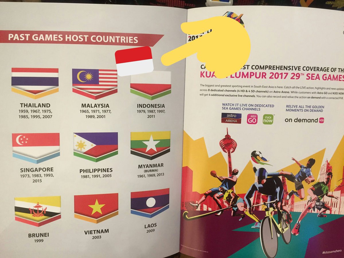 reenoona127's tweet photo. Not only in booklet but today newspaper still use wrong Indonesian flag??? OMG!!!

#ShameOnYouMalaysia https://t.co/Hd3FagJfdK