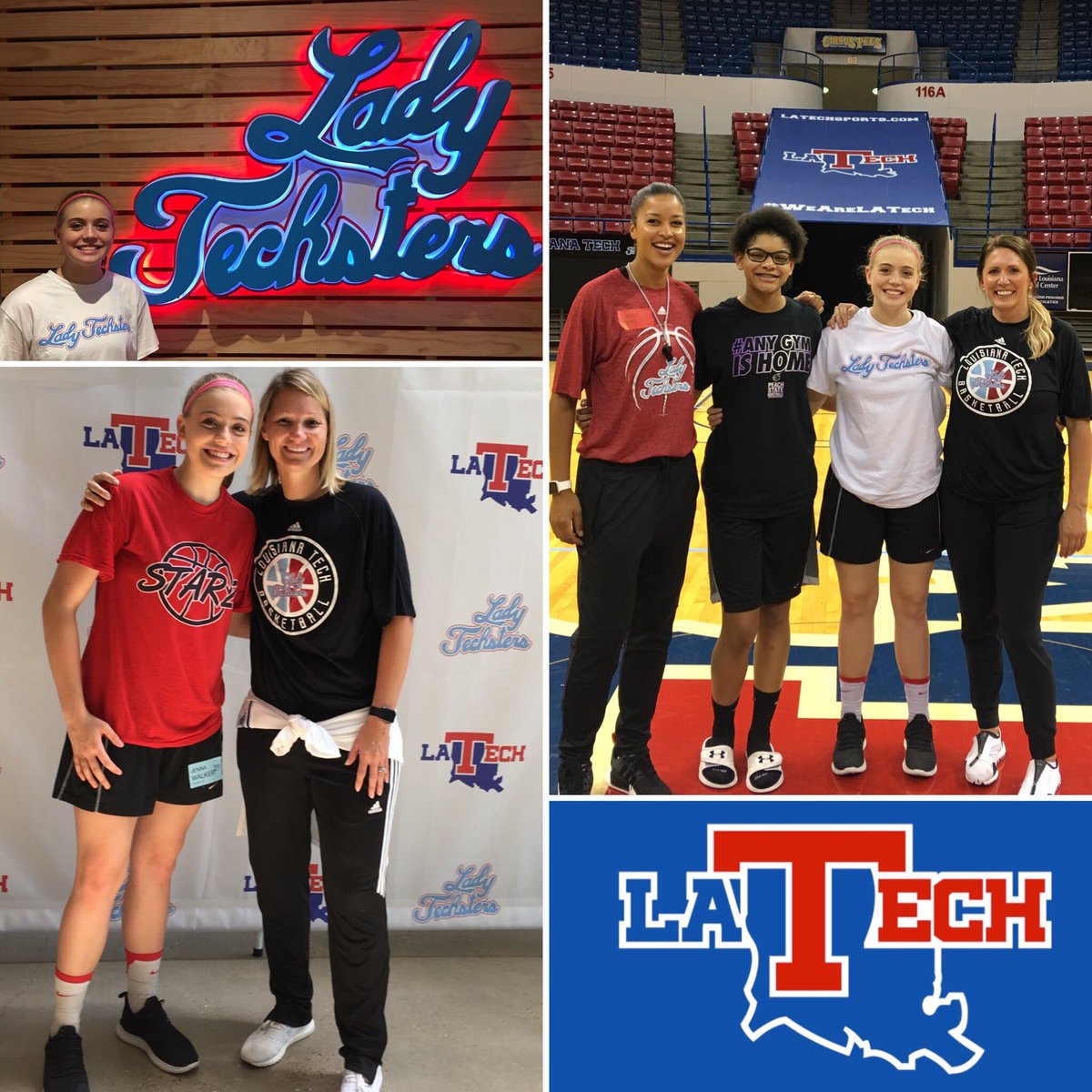 JennaWBrewer's tweet photo. Louisiana Tech Elite Camp
โค๏ธ๐๐ @LATechWBB #gotechsters https://t.co/liO5YVq1lH