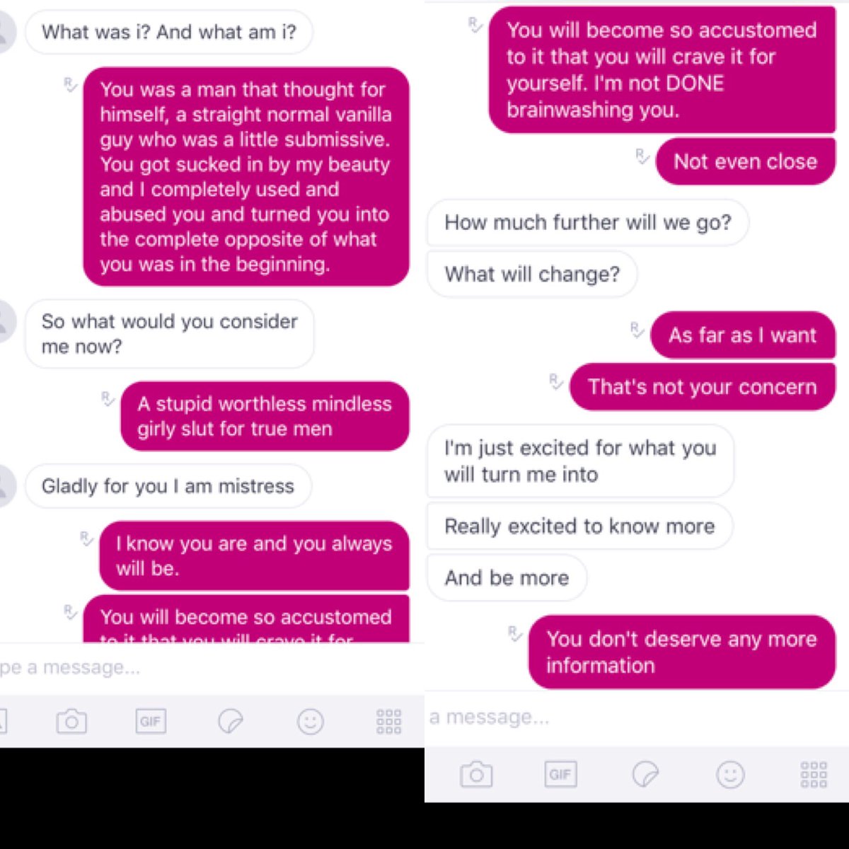 LadySterling25's tweet photo. Who will be my next victim? #finslave #femdom #humiliatrix #forcedgay #chastity #sissy #findom https://t.co/kvEeE4hWgY