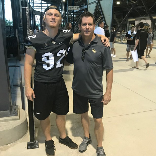 ericvold's tweet image. Great day at UCF Fan day!