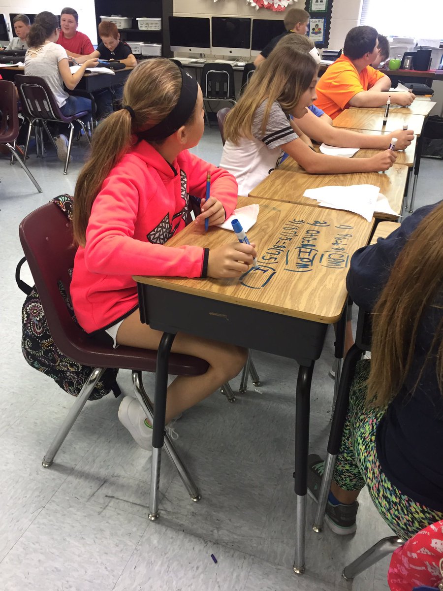 halsey_robin's tweet photo. Central Elementary 6th grade working hard on Math!!  Awesome job!!! https://t.co/91oNhYbeXt