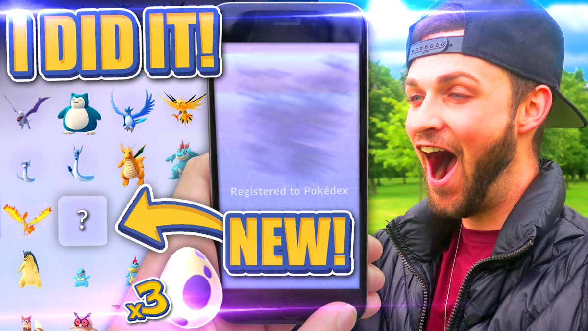 OMGitsAliA's tweet photo. Today I completed my Pokedex (as much as I can) in #PokemonGO: https://t.co/gRr1cWkpTq I hope you enjoy! 😄💙 https://t.co/e7vtwbqxWb