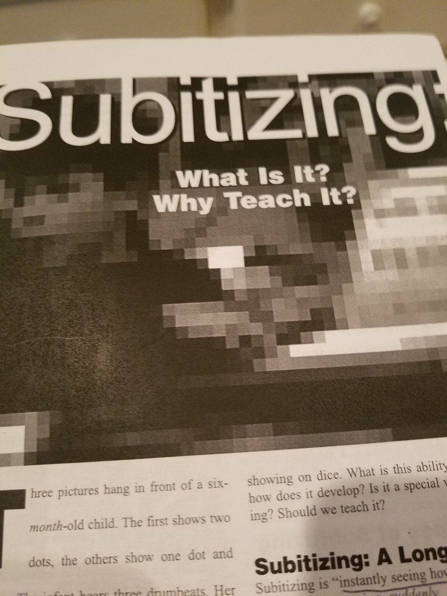 karenmorgan89's tweet image. #NHESSummerSelfie
#PDBookSubitizing
#2types:perceptual
Andconceptual
