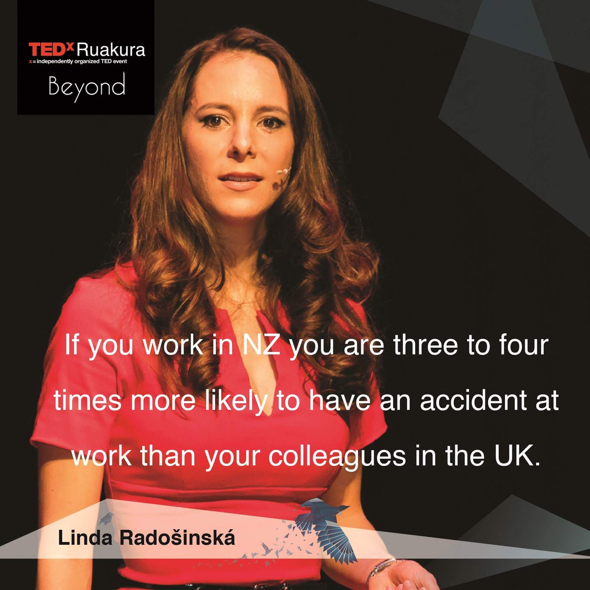 tedxruakura's tweet photo. Our 2nd speaker: Linda Radošinská. See her work on OHS with children at:
https://t.co/SFpHc6rzGm 
#tedxruakura https://t.co/oNqarc1XHk