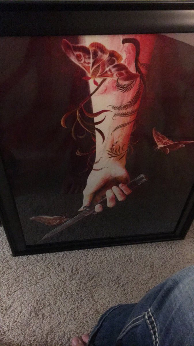 kimingram84's tweet photo. I finally framed our last of us 2 poster from PSX last year! Got our tickets already for this years psx! So much excitement here right now! https://t.co/GF37rTJcVT
