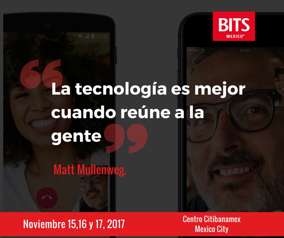 BITSMx's tweet photo. "La Tecnologia es mejor cuando reúne a la gente" -Matt Mullenweg.
#BITSMEXICO 👉https://t.co/vDUclQREKs https://t.co/GZp7oHtZSe
