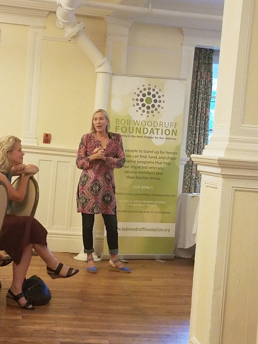 will_reynolds's tweet photo. Thanks @LeeMWoodruff and the @BobWoodruff Foundation for hosting another convening to #standforveterans #givetoveterans @SilverBayYMCA https://t.co/CBMaO6rGgr