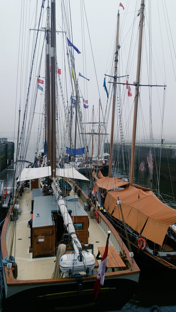 FranMenton's tweet photo. Music &amp; Masts concert on now @PortSaintJohn @sail_sj @jessicarhaye  @sam_robichaud Gordie MacKeenan @TheStanfields @uptownsaintjohn https://t.co/JAy4wHsBVG