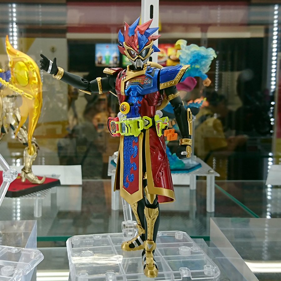 魂ネイションズ公式 魂フィ エグゼイド なう S H Figuarts 仮面ライダーパラドクス パーフェクトノックアウトゲーマー レベル99 が Akibaショールームにて参考展示 本日も10時開店です T Co Nqktnhgaw2 Nitiasa T Shf T