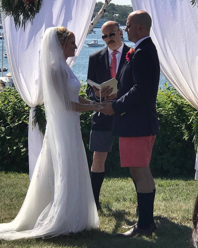 BrendanReichs's tweet photo. Jim + Nicola. #blockislandwedding #bermudastyle https://t.co/kftNCc7spT https://t.co/WN6rO9VzwK