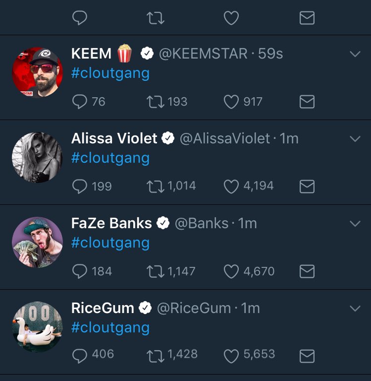 NoahResistance's tweet photo. What is happening #cloutgang https://t.co/zNWKwhcglH