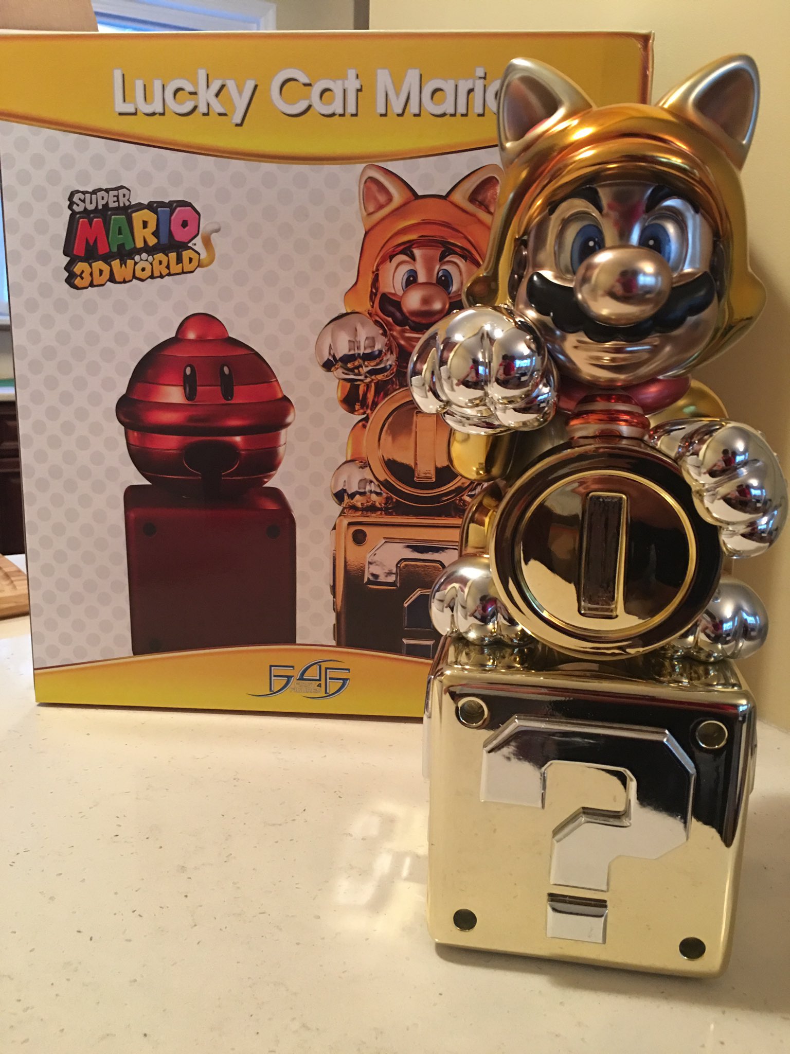 Super Mario: Cat Mario - First 4 Figure