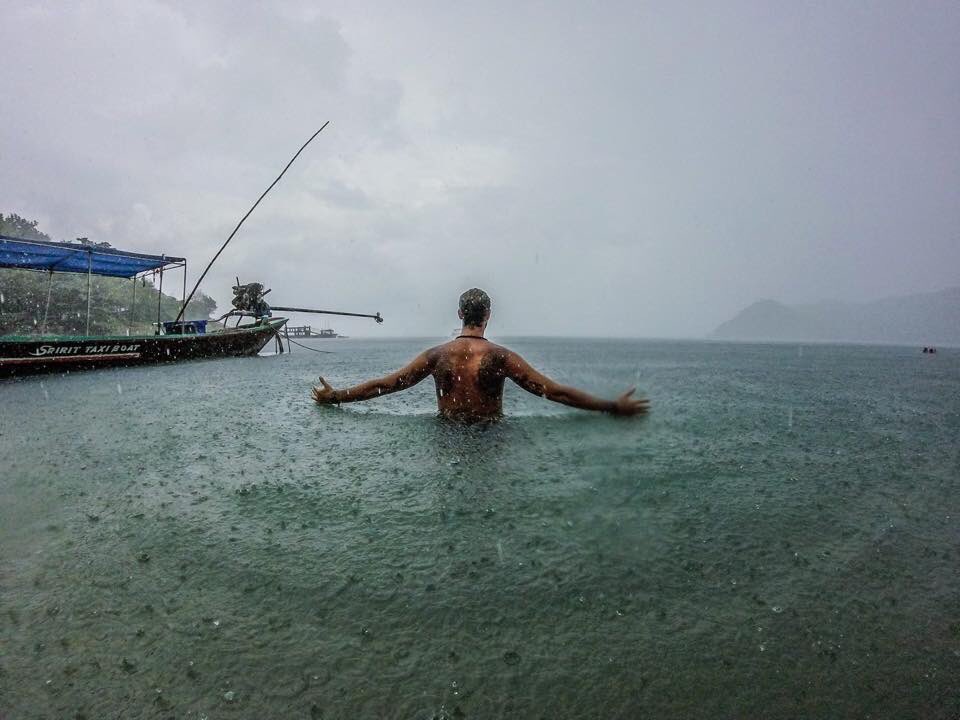 teitokiroga's tweet photo. #summer #thailandia #rain #kohpangan #tattoo #freshrain #memories #relax #nature #landscape https://t.co/m3M78f7geu