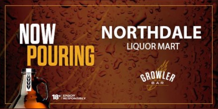 Northdale Liquor Mart is now pouring <a href="/HalfPintsBrewCo/">Half Pints Brewing</a> Interstellar Wheat Ale in replacement of Half Pints Weizenheimer.