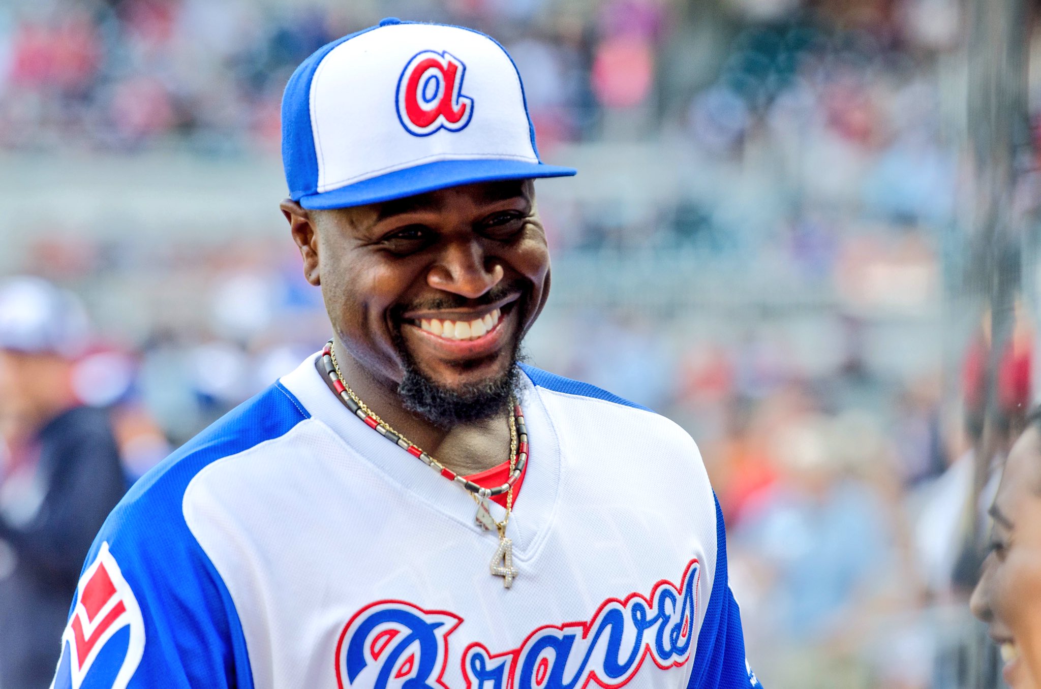 Atlanta Braves on X: Friendly reminder from @DatDudeBP that these 1974  throwback unis are awesome. #ChopOn  / X