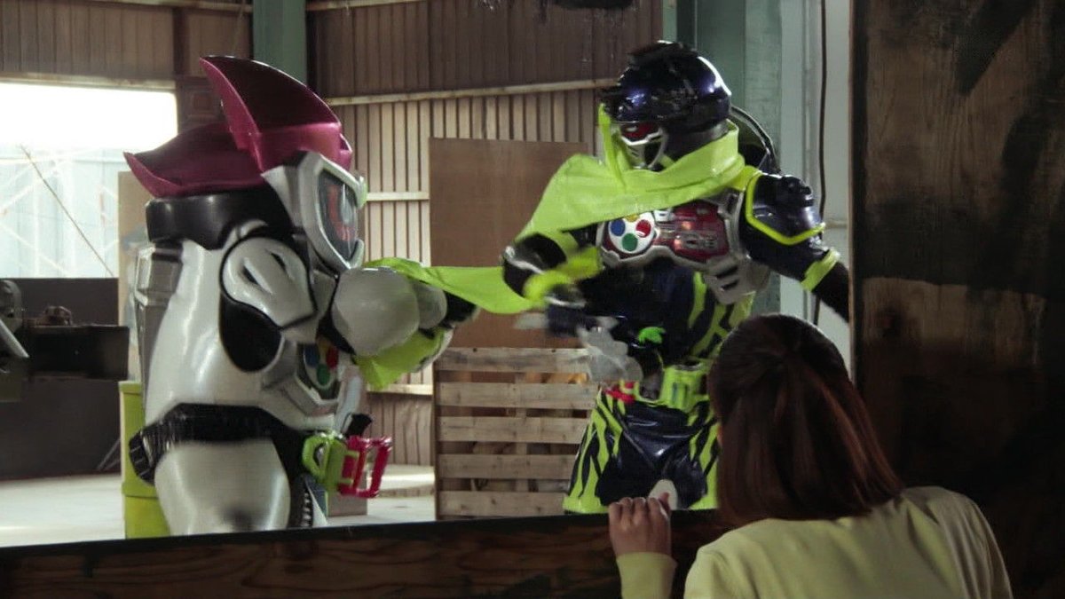 無双竜機ボルグレス バーズ 仮面ライダーエグゼイドのレベル1久々に登場 エグゼイド本編では第15話からの約7 ヶ月ぶり Tvではキュウレンジャー7話の約5ヶ月ぶりですねぇ いやー懐かしい Sht Nitiasa Exaid 仮面ライダーエグゼイド T