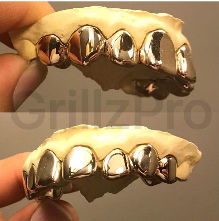 Grillzpro on Twitter "Hand made 8 Top 14k solid gold THE BEST Pullouts