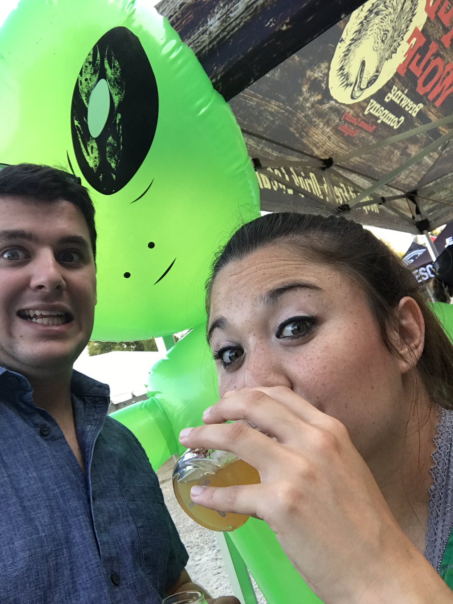 iAMFunk21's tweet photo. Having a great time here with our friend at #Area151 #VCBF17 #WildWolfBeer #AwardWinningBeer https://t.co/jx9CwOdKS7