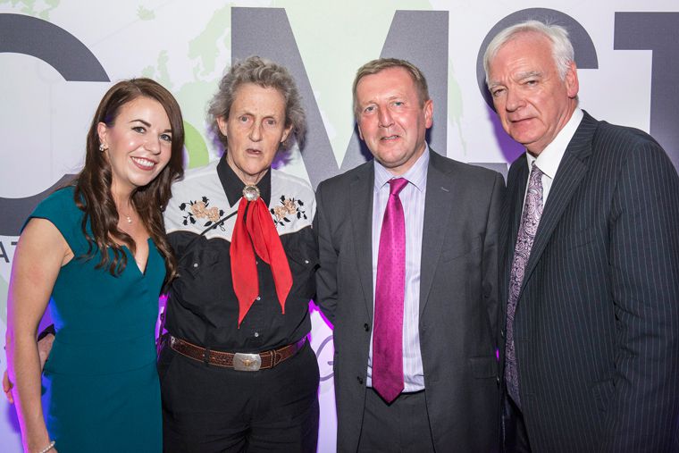 Big thanks to Prof. Temple Grandin and our Minister for Agric.,Food and the Marine Michael Creed for making ICoMST Gala Dinner extra special