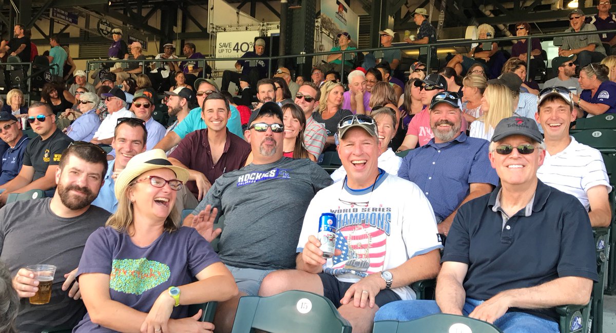 Trihydro's tweet photo. The Colorado Rockies love Trihydro, and we love them back!
#rockies #trihydro #trihydrooutdoors #colorado #gameday #baseball https://t.co/ym6HJGSEdC