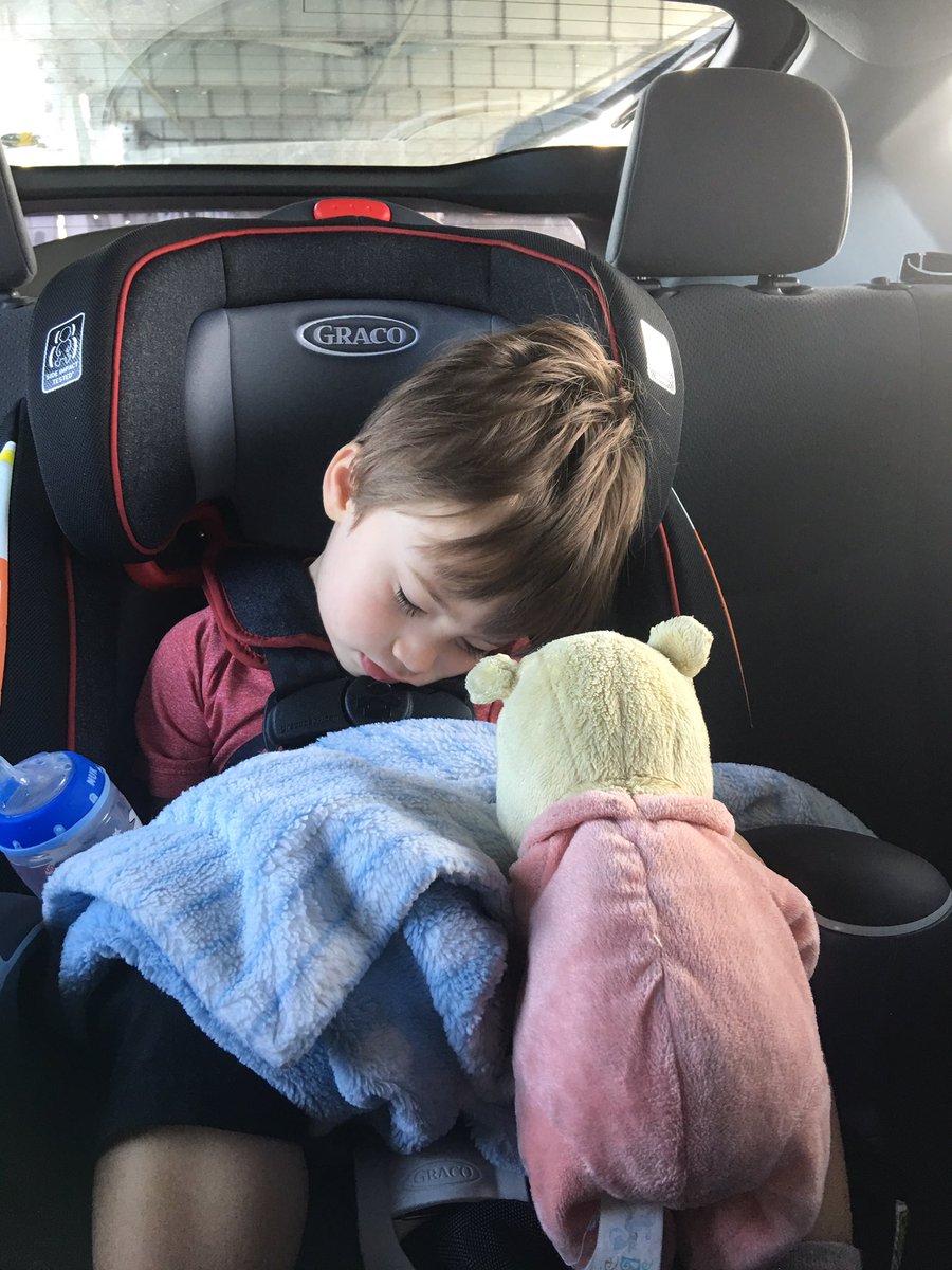 Finally sleeping!