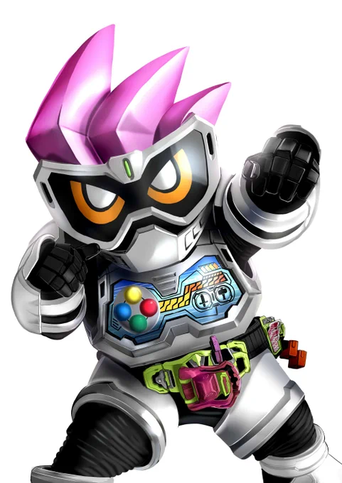 レッツ ゲーム!メッチャゲーム!ムッチャゲーム!ワッチャネーム!?アイムアカメン ライダー! #仮面ライダーエグゼイド  #らくがき 