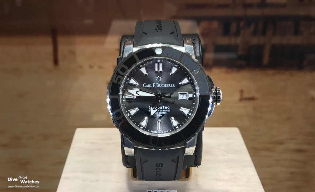 carl f bucherer dive watch
