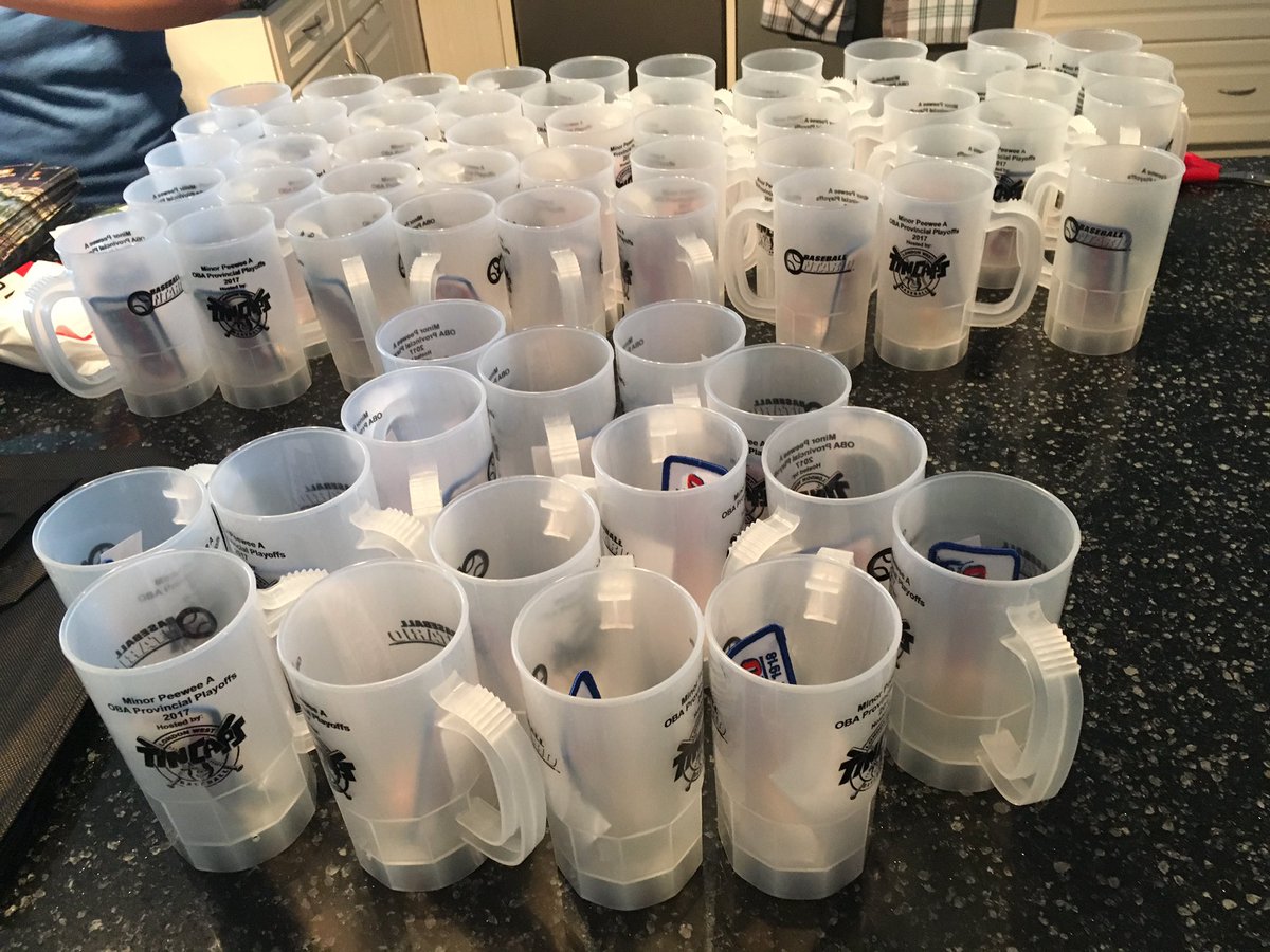 Tincaps2005's tweet photo. Prepping player packages for @BaseballOntario MPW A OBA's on Labour Day Weekend. Welcome all participating teams! @Tincaps2005 #tincapstrong https://t.co/p53K6dMiaV