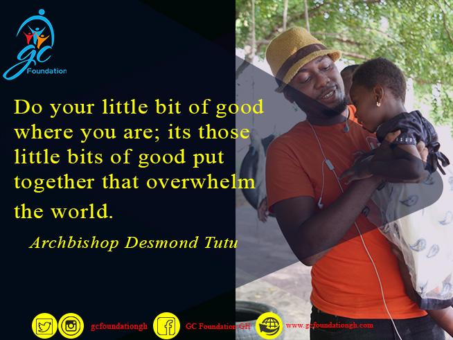 GCFoundationgh's tweet photo. Doing good is all that matters.. It must be pure. That's our CEO @AJWILZZ God bless your kind heart. https://t.co/CjD90PA7DB