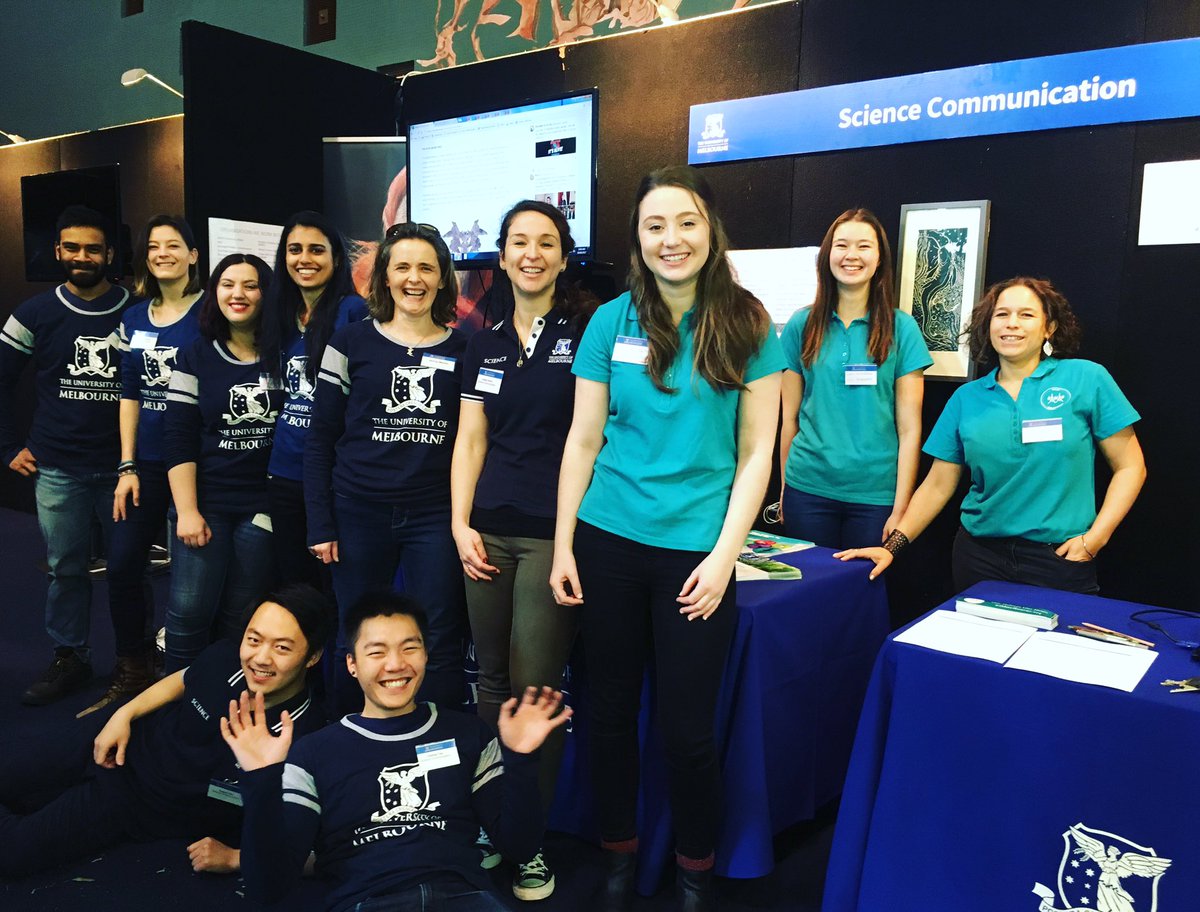 UniMelb SciComm tweet media