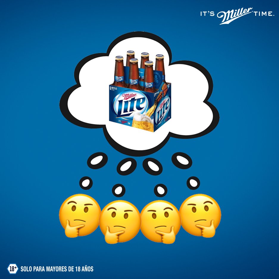 Cuando tu y tus amigos ya saben como empezar el fin de semana 🍻 #ItsMillerTime