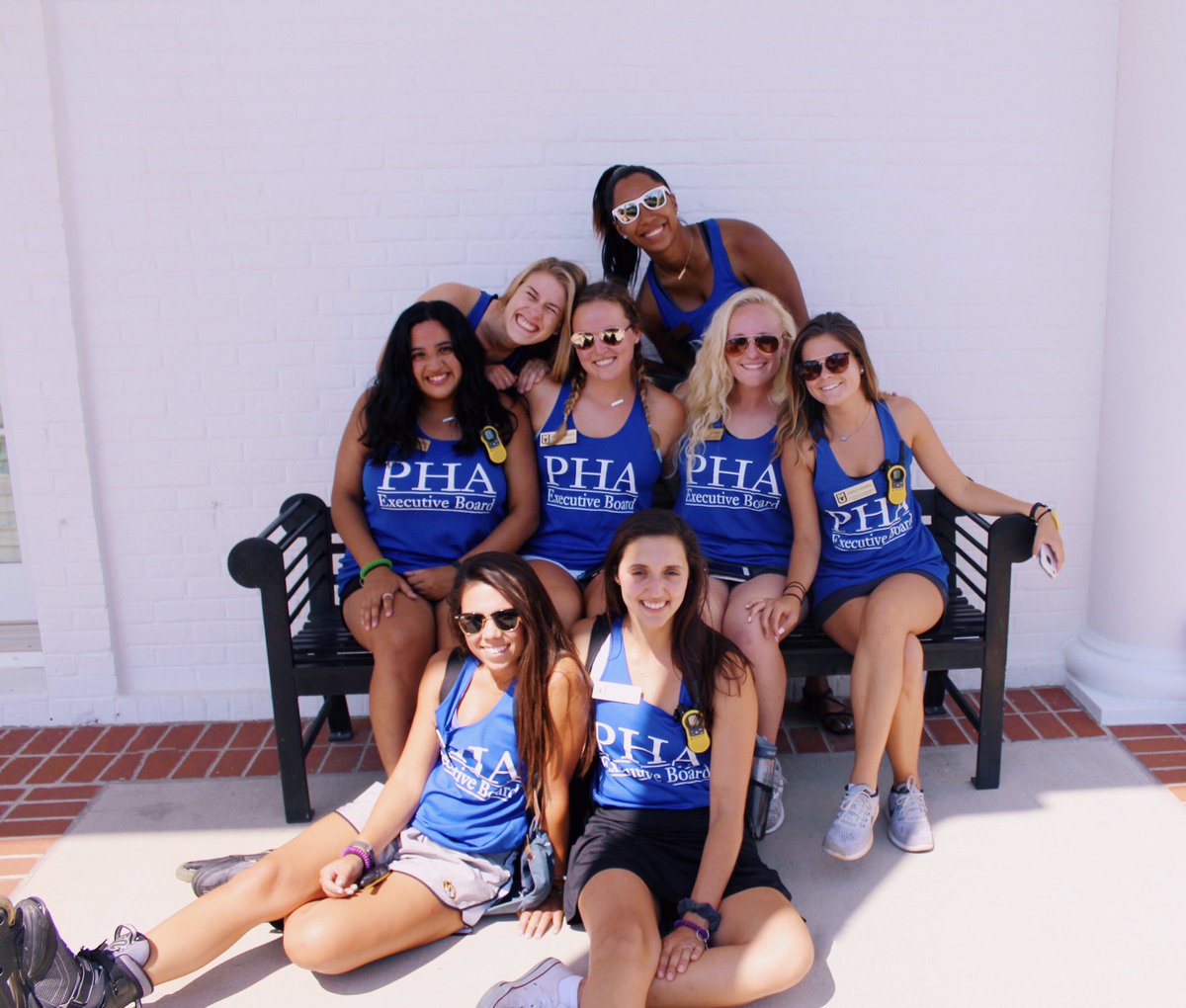 MizzouPHA's tweet photo. Shoutout to our VPRs for being the most fearless leaders. We have ended our last round of recruitment today! Last stop, Bid Day! #MIZPHA17 https://t.co/B4u8g0fFc8