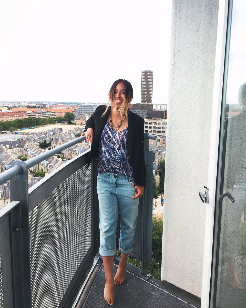 AyanaJimenez's tweet photo. For a place so flat, you've given me..blistered feet! But still smiling through it..😭😂 We'll need to...tom. #whenindenmark #pugsajud 🐒 https://t.co/v4yMfL4Qdp