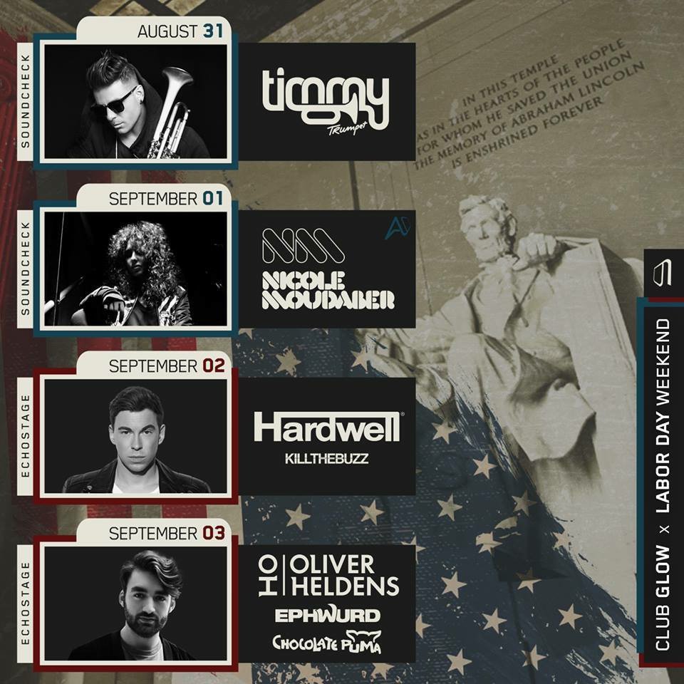 ClubGlow's tweet photo. Our #LDW 😍🔥

Retweet for the chance to win tickets to ALL of these shows!! https://t.co/jt4xxMVc2H