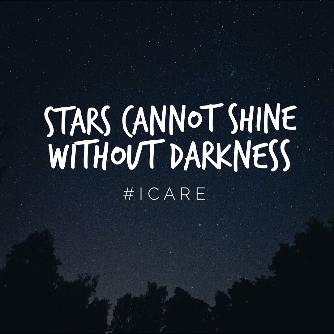 Shine bright my friends 🌟✨ #icare #shinebright