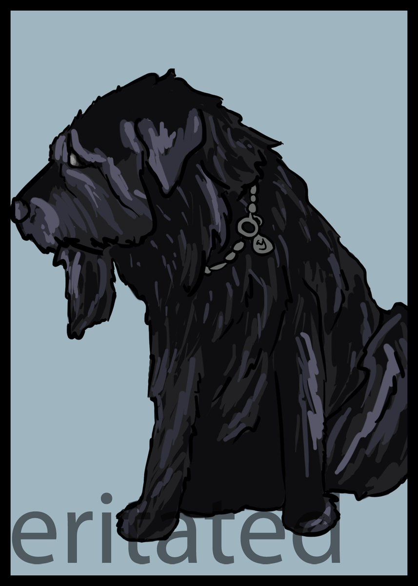 eritated's tweet image. Commission of two dogs. Check out my website: ericamakesart.com/en/
#petportraits #digitalart #dogs #dogart #animalart #petart #pets