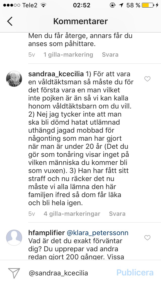 MarielleCarlman's tweet photo. "Men oj jag är bara 19 så jag kan våldta och förstöra andras liv hur mycket jag vill" https://t.co/75z3Z8OMp1