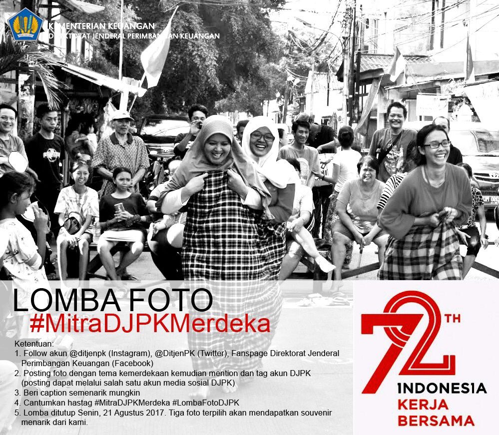 DitjenPK's tweet photo. Pagi, mitra DJPK!
Minggu ini mimin tdk mengadakan Quiz #KultwitDJPK dulu, tp sbgai gantinya kalian dpt mengikuti lomba foto yg mimin adakan😉 https://t.co/l7qN6GxQLx