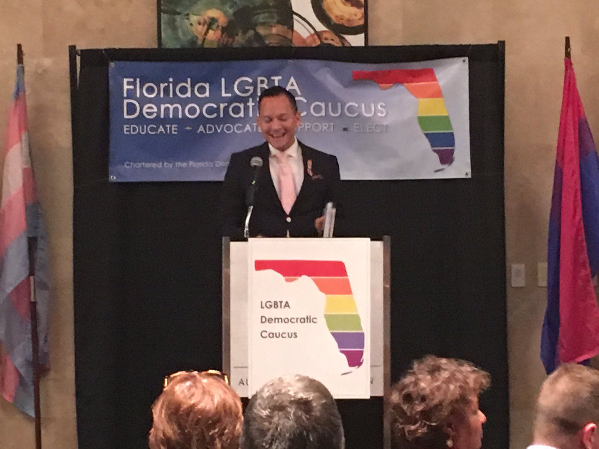 lgbtqdems's tweet photo. "I'm not leaving the Florida Legislature" until we pass the Competitive Workforce Act. @CarlosGSmith #lgbt #lgbtdems https://t.co/lWpddtdXpd