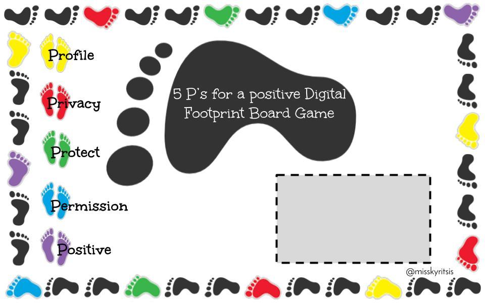 misskyritsis's tweet photo. 5 P’s for a Positive Digital Footprint Board Game https://t.co/FX5sg8nUNb https://t.co/xZGPTtxmZf