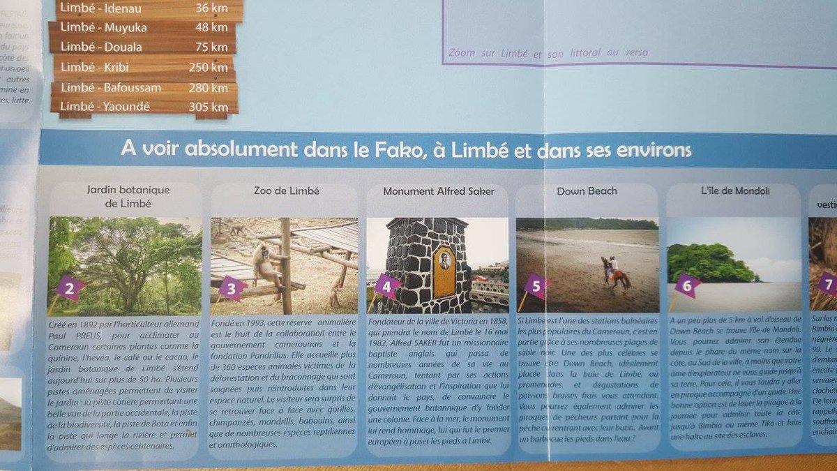 Sogefi_CM's tweet photo. SOGEFI vous présente ses cartes touristiques du département du Fako en français et anglais (données produites sous openstreetmap) @Sogefi_CM https://t.co/13rQYeOunk