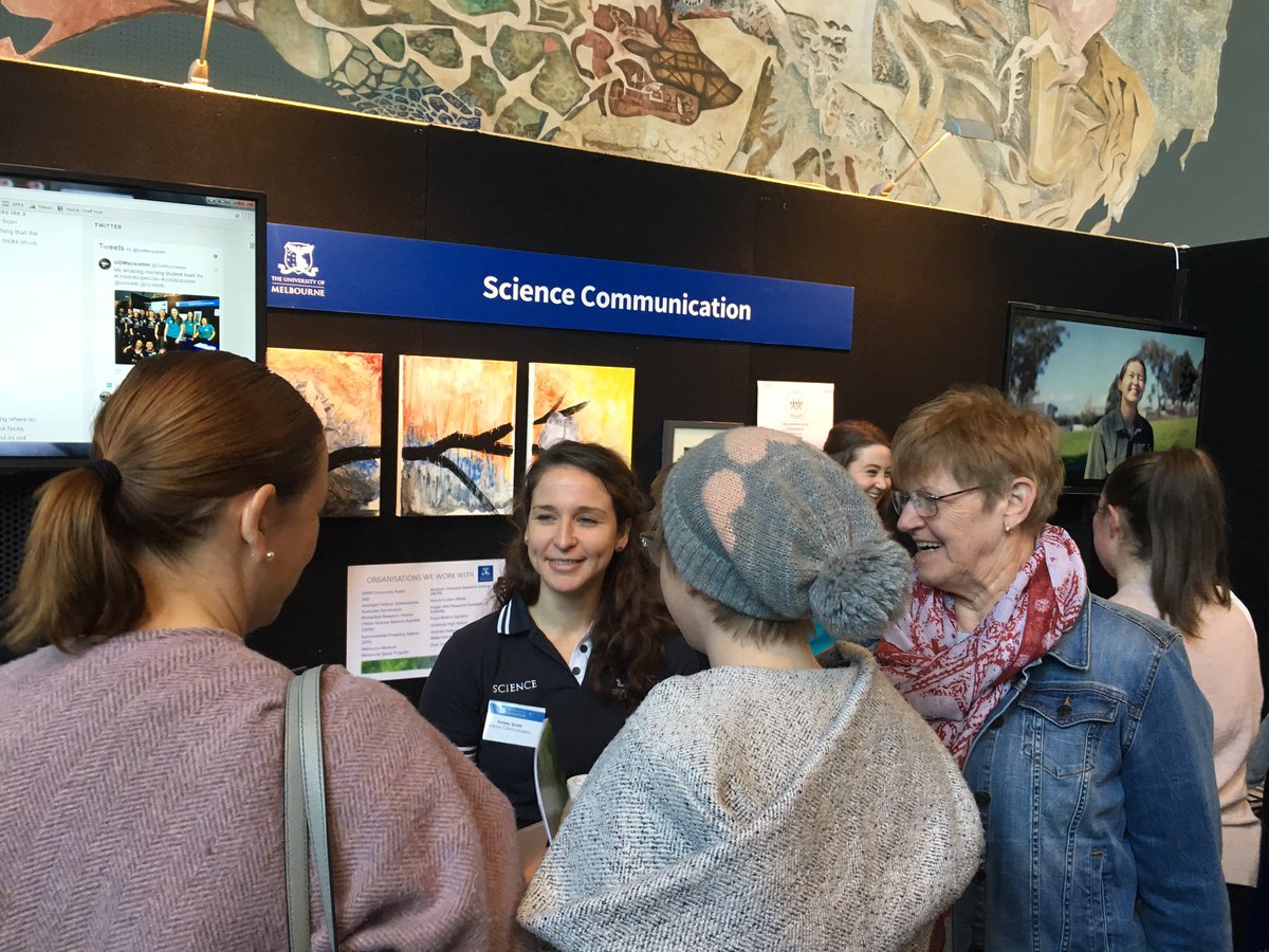 UniMelb SciComm tweet media