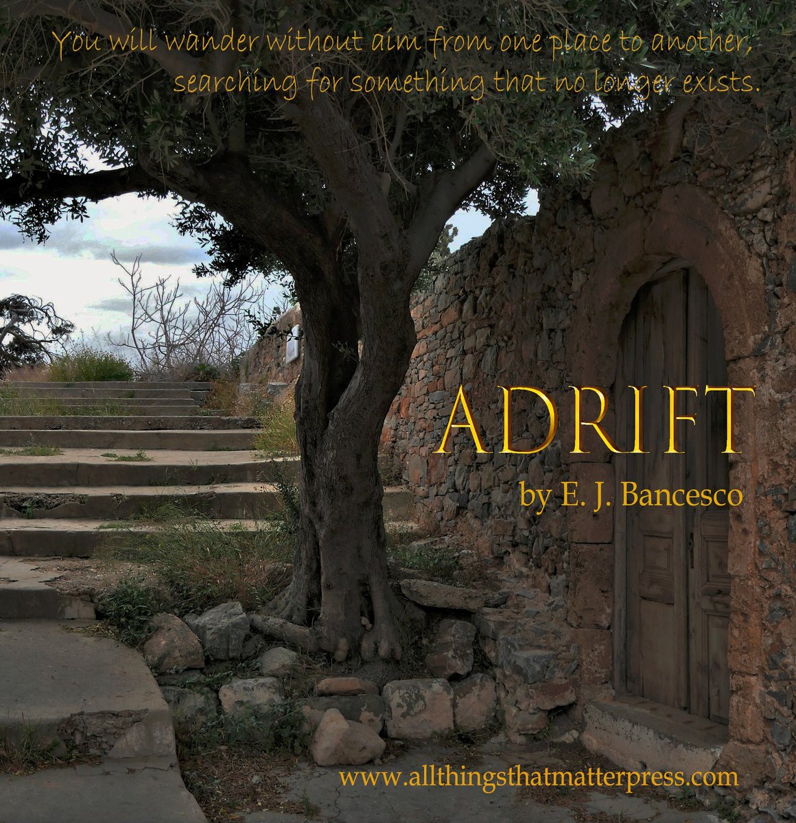 ejbancesco's tweet photo. A brooding yet playful look at how our lives are defined by history but move along in spite of it. Adrift published by #ATTMPress https://t.co/tUnZleHrm4