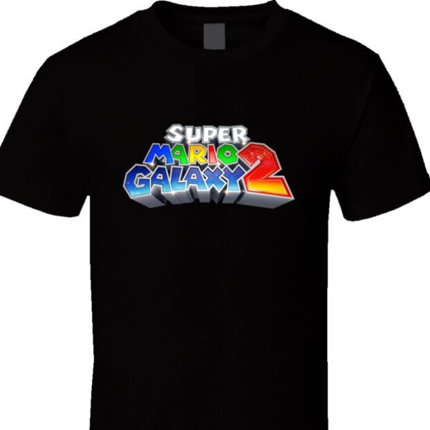 nintencollect's tweet photo. Today's #DailyGameWear: This #SuperMarioGalaxy2 shirt!

#Wiikend
#NothingButMarioWeek https://t.co/dCba4TeL1M