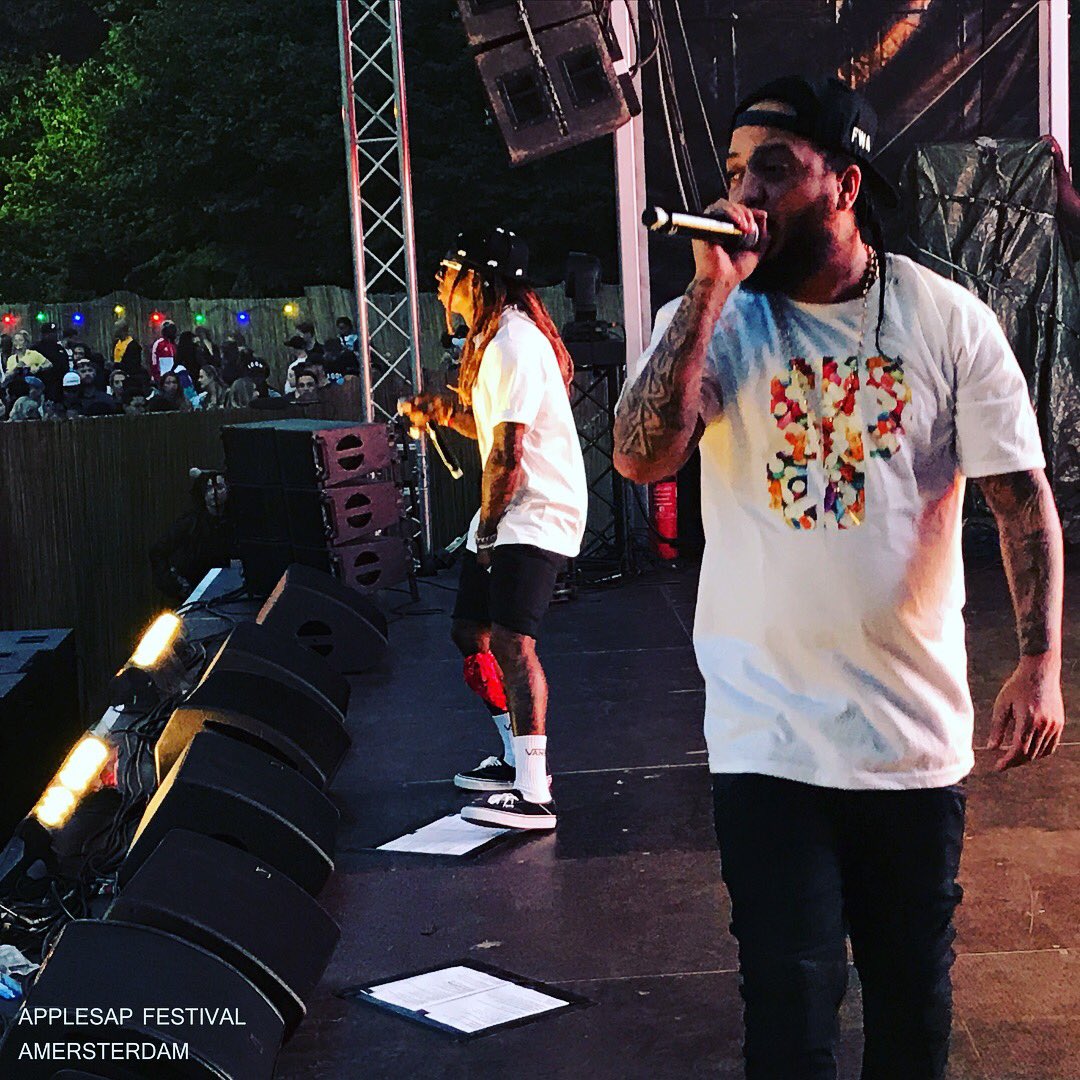 DmaniEnt's tweet photo. @liltunechi invades Europe on the WORLD WIDE WEEZY TOUR @mackmaine4president @imguddagudda @hood2go #DMANI #WERUNSHOWS https://t.co/6sdgEvASa6