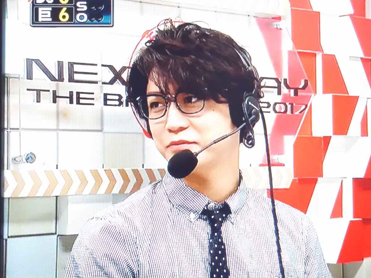 tortue_m1122's tweet photo. 今日の副音声亀ちゃん
#次の瞬間熱くなれ #baseball2017 #ntv #副音声 #亀梨和也 亀梨和也 https://t.co/tNHhY8toIS