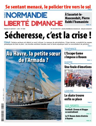 paris_normandie's tweet photo. A la Une ce dimanche, les Grandes voiles du #Havre, petites sœurs de l'#Armade de #Rouen ? https://t.co/9r9xcTq2Lv